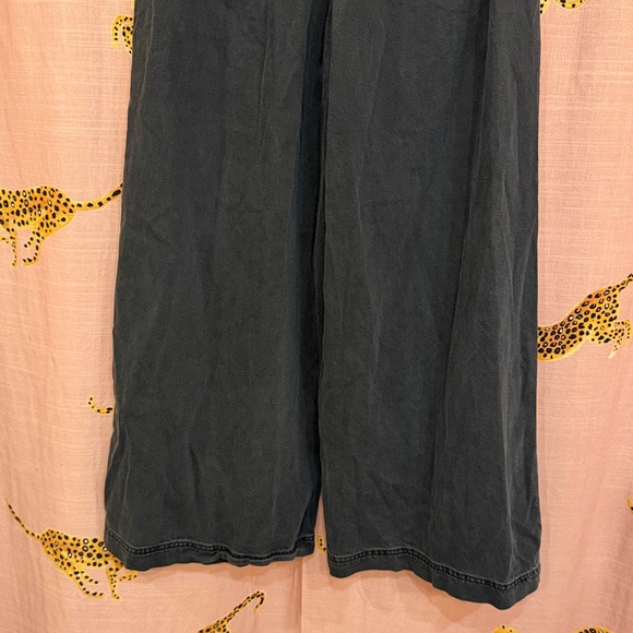 Anthropologie Pilcro The Skipper Strapless Cropped Wide Leg Jumpsuit - Picture 14 of 15